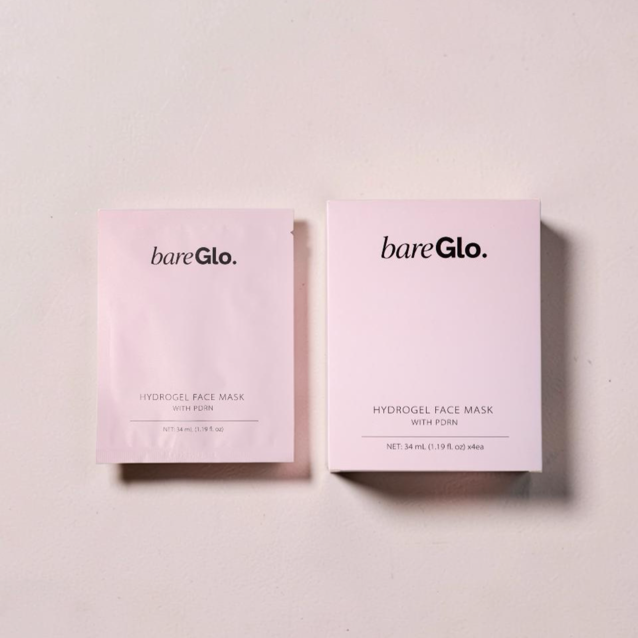 Bare Glo hydrogel face mask
