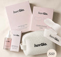 Skincare set eyepatches,face masks, headband, bag & serum